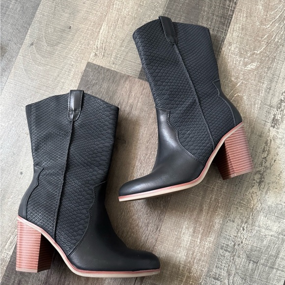 Plus Size - Mid-Shaft Western Cowboy Boot (WW) - Torrid - Picture 6 of 7